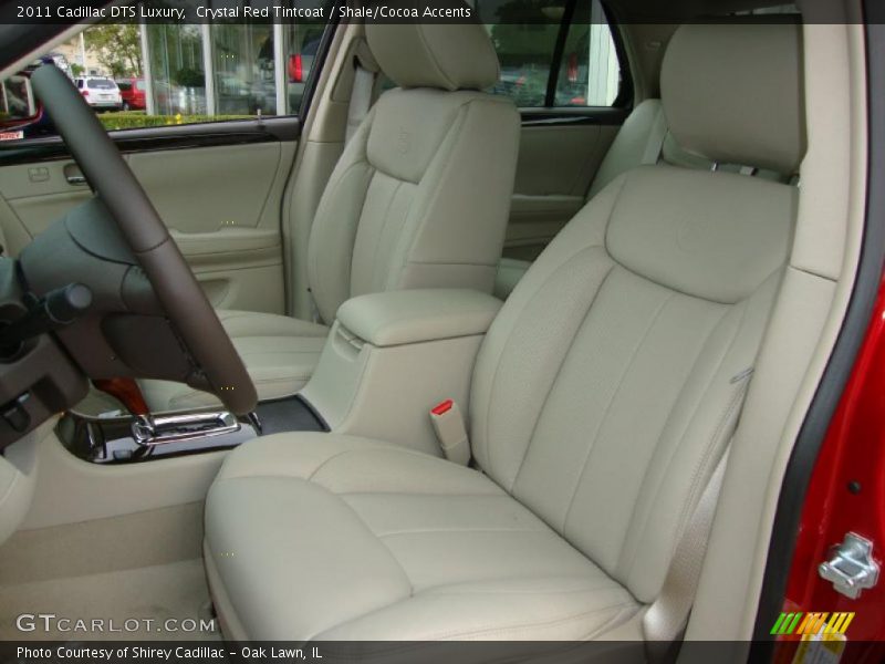 Crystal Red Tintcoat / Shale/Cocoa Accents 2011 Cadillac DTS Luxury