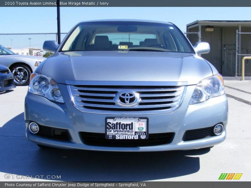 Blue Mirage Metallic / Ivory 2010 Toyota Avalon Limited