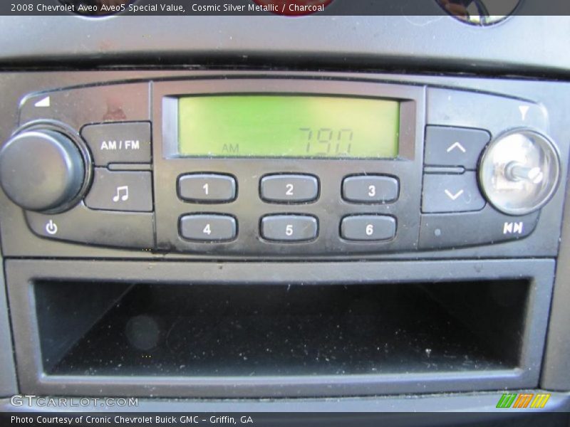 Cosmic Silver Metallic / Charcoal 2008 Chevrolet Aveo Aveo5 Special Value