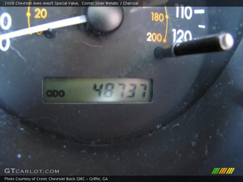 Cosmic Silver Metallic / Charcoal 2008 Chevrolet Aveo Aveo5 Special Value