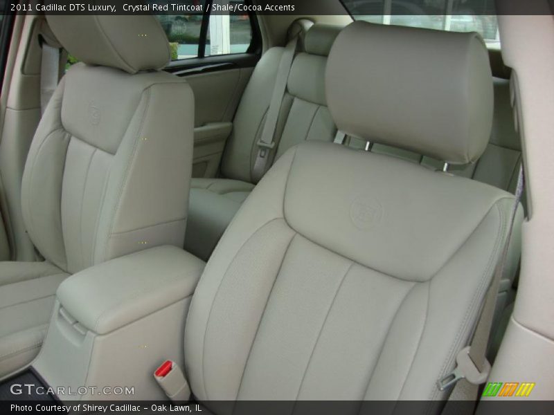 Crystal Red Tintcoat / Shale/Cocoa Accents 2011 Cadillac DTS Luxury