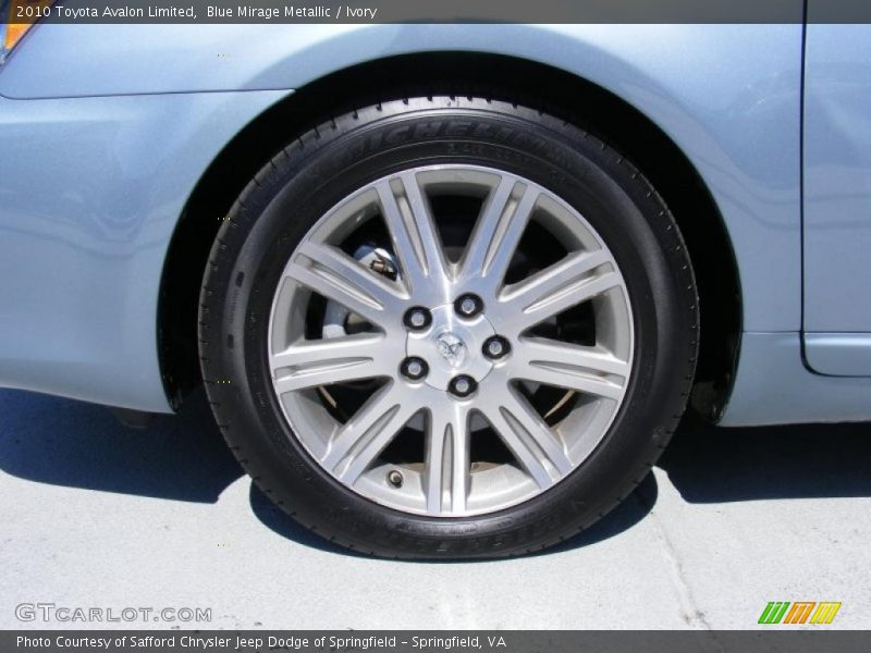 Blue Mirage Metallic / Ivory 2010 Toyota Avalon Limited