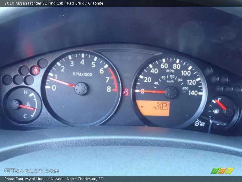 Red Brick / Graphite 2010 Nissan Frontier SE King Cab