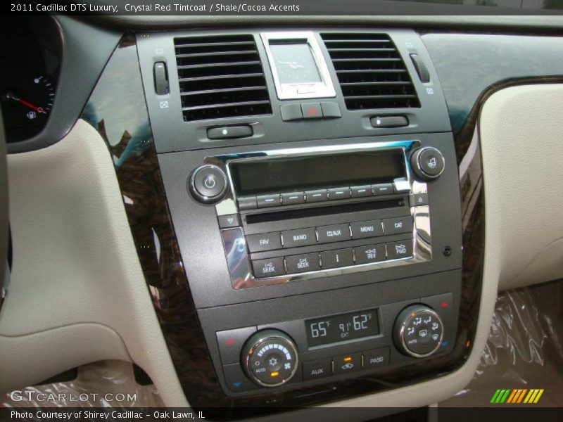 Crystal Red Tintcoat / Shale/Cocoa Accents 2011 Cadillac DTS Luxury