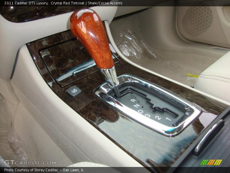 Crystal Red Tintcoat / Shale/Cocoa Accents 2011 Cadillac DTS Luxury