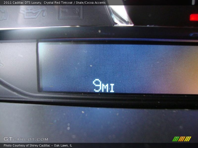 Crystal Red Tintcoat / Shale/Cocoa Accents 2011 Cadillac DTS Luxury