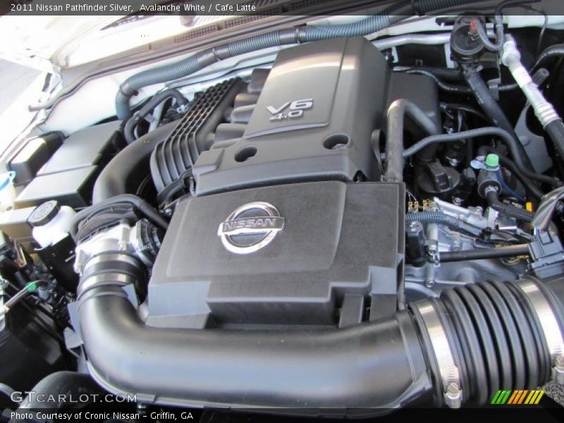 Avalanche White / Cafe Latte 2011 Nissan Pathfinder Silver