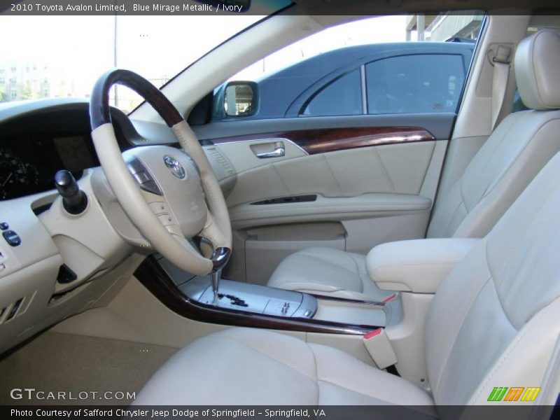 Blue Mirage Metallic / Ivory 2010 Toyota Avalon Limited