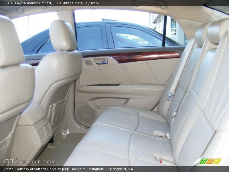 Blue Mirage Metallic / Ivory 2010 Toyota Avalon Limited