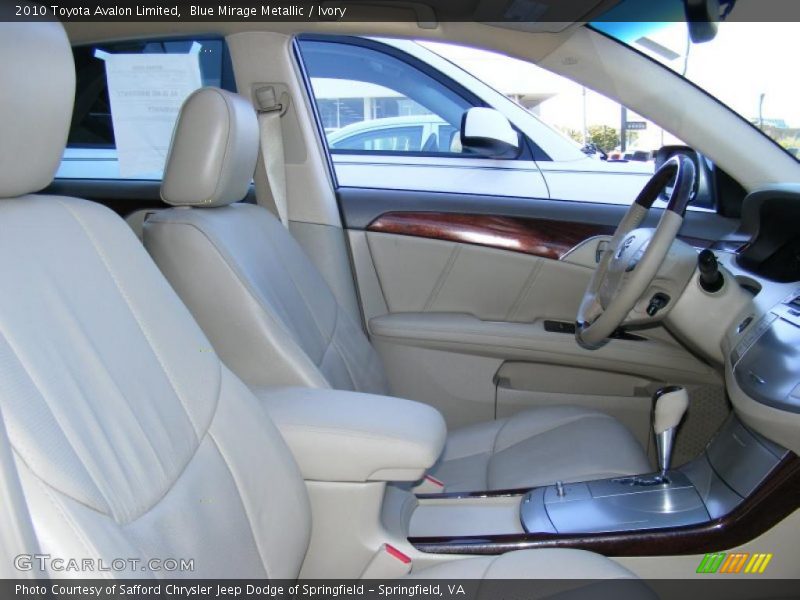 Blue Mirage Metallic / Ivory 2010 Toyota Avalon Limited