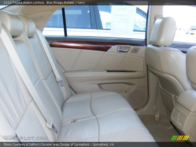 Blue Mirage Metallic / Ivory 2010 Toyota Avalon Limited