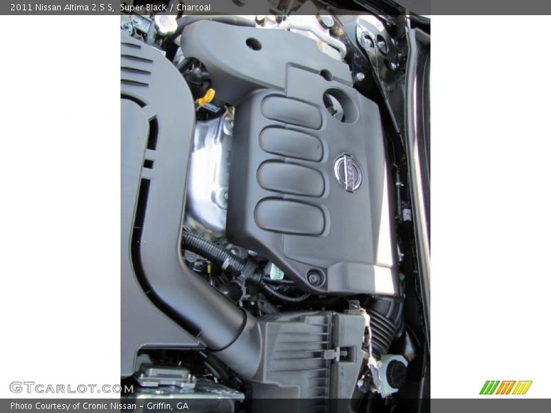 Super Black / Charcoal 2011 Nissan Altima 2.5 S
