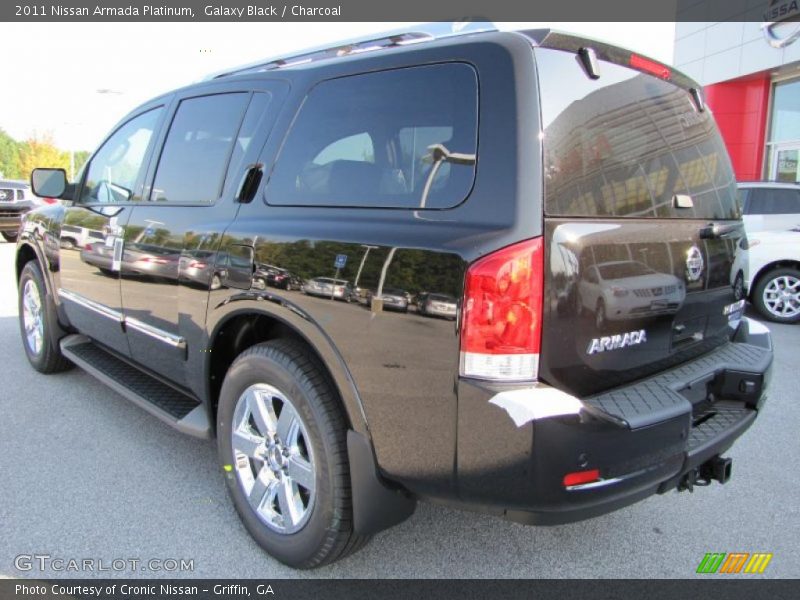 Galaxy Black / Charcoal 2011 Nissan Armada Platinum