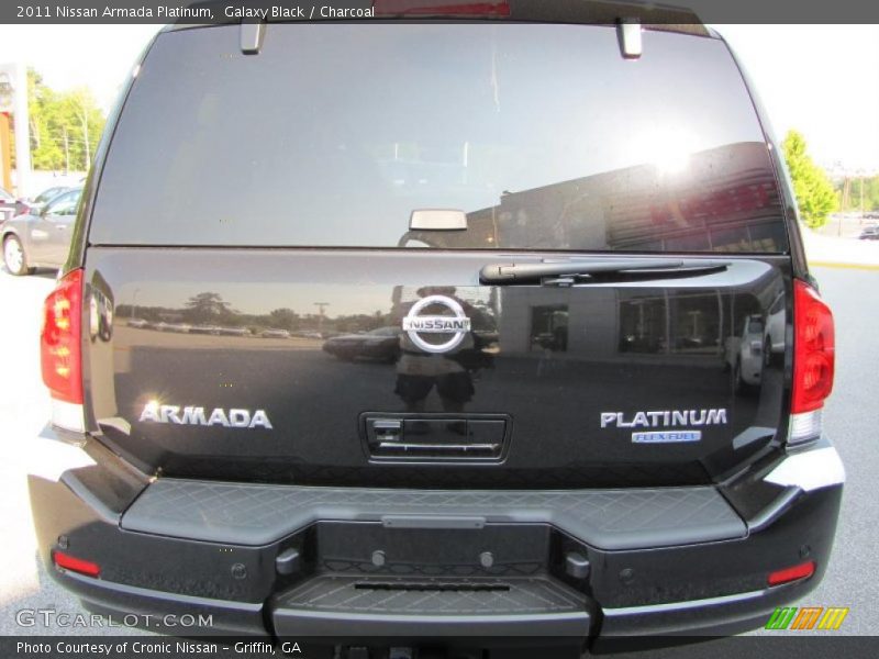 Galaxy Black / Charcoal 2011 Nissan Armada Platinum