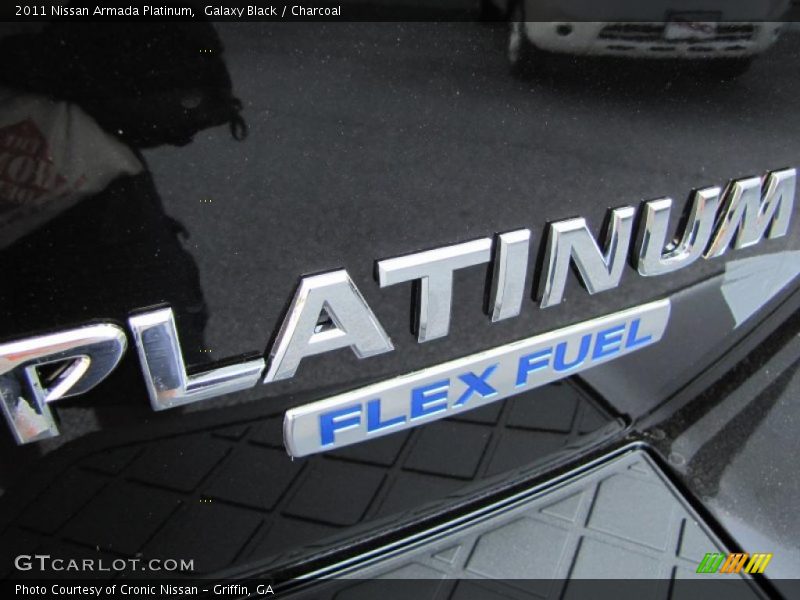 Galaxy Black / Charcoal 2011 Nissan Armada Platinum