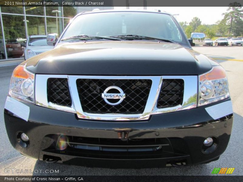 Galaxy Black / Charcoal 2011 Nissan Armada Platinum
