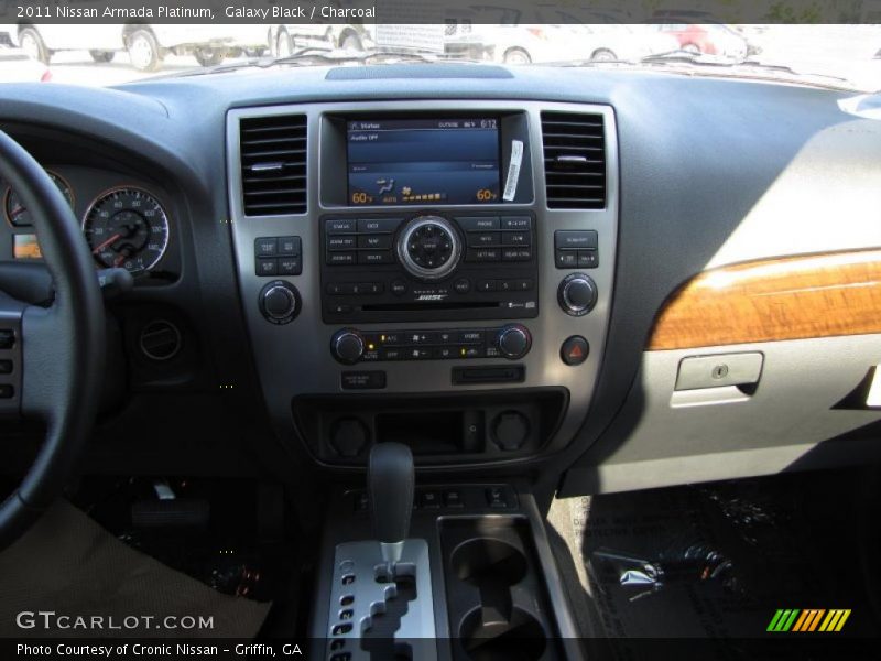 Galaxy Black / Charcoal 2011 Nissan Armada Platinum