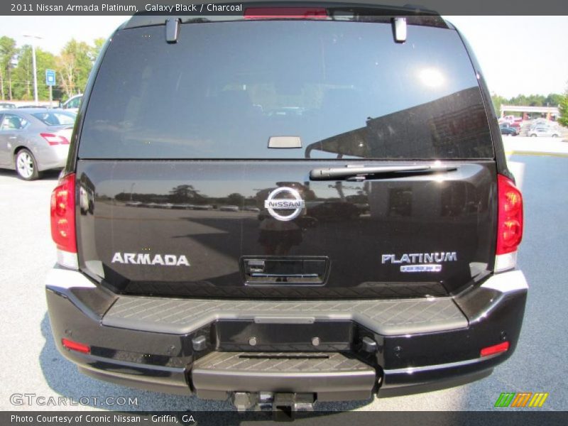 Galaxy Black / Charcoal 2011 Nissan Armada Platinum