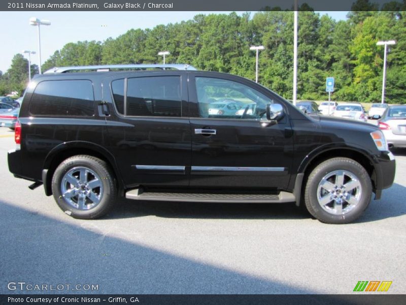 Galaxy Black / Charcoal 2011 Nissan Armada Platinum