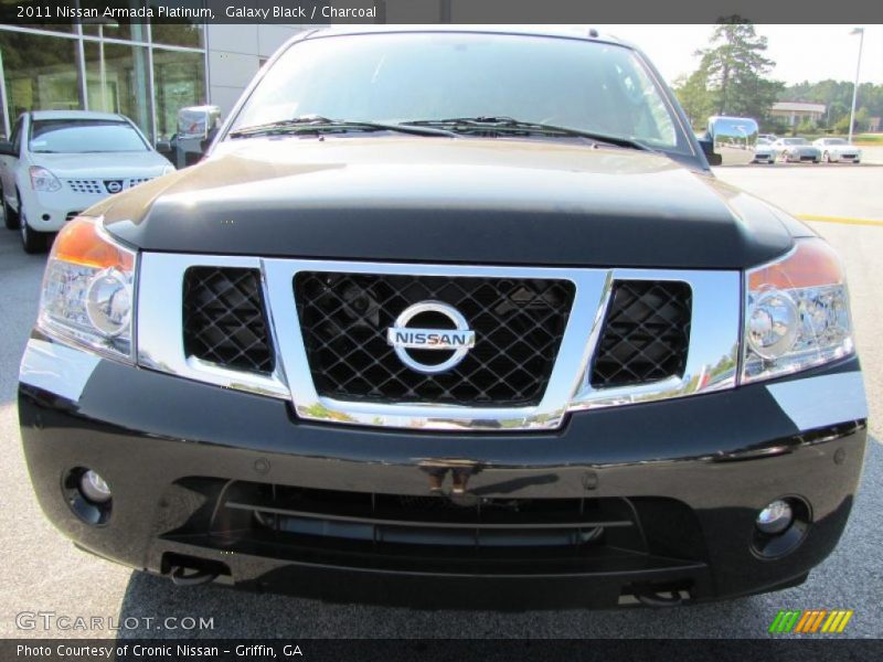 Galaxy Black / Charcoal 2011 Nissan Armada Platinum