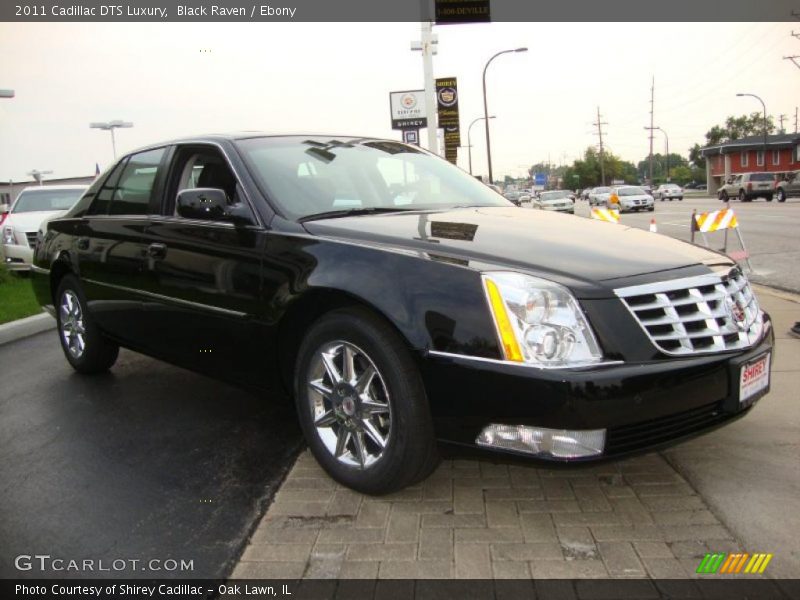 Black Raven / Ebony 2011 Cadillac DTS Luxury