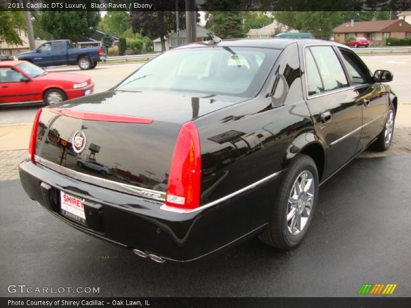 Black Raven / Ebony 2011 Cadillac DTS Luxury