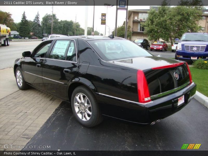 Black Raven / Ebony 2011 Cadillac DTS Luxury