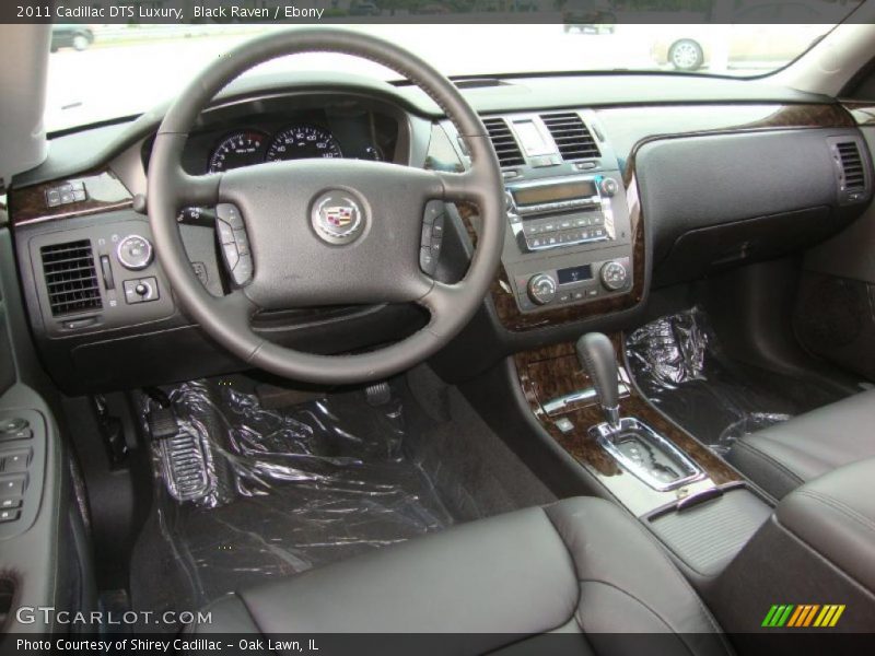 Black Raven / Ebony 2011 Cadillac DTS Luxury