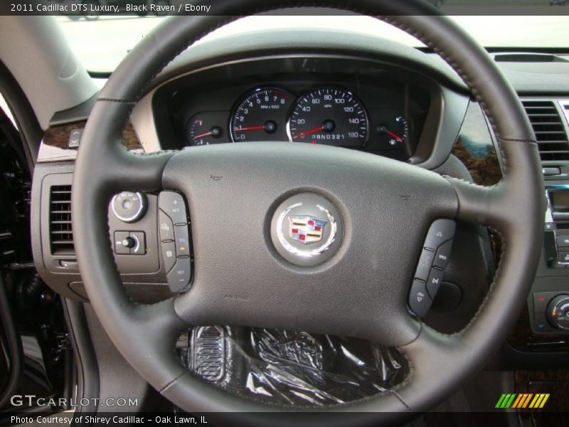 Black Raven / Ebony 2011 Cadillac DTS Luxury