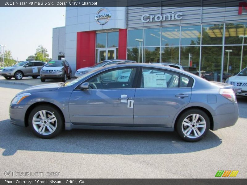 Ocean Gray / Charcoal 2011 Nissan Altima 3.5 SR