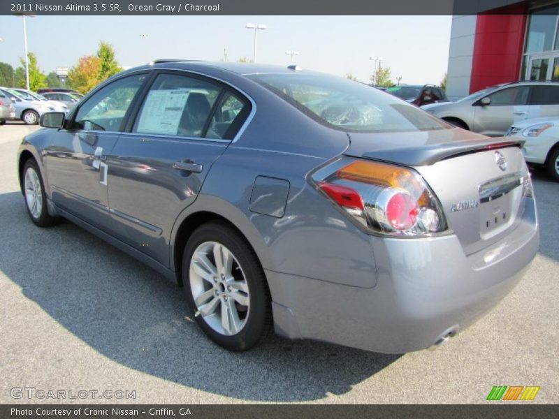 Ocean Gray / Charcoal 2011 Nissan Altima 3.5 SR