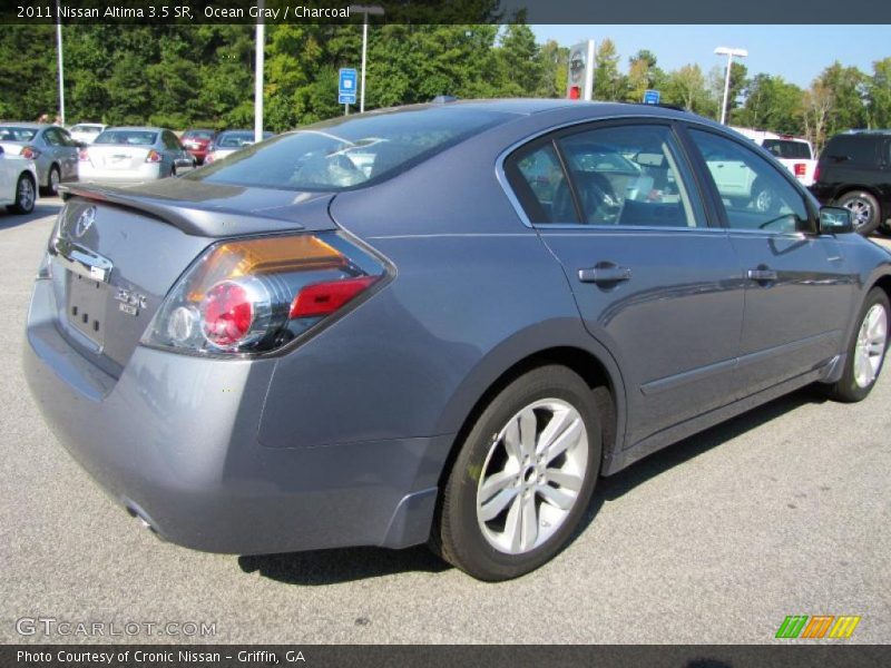 Ocean Gray / Charcoal 2011 Nissan Altima 3.5 SR