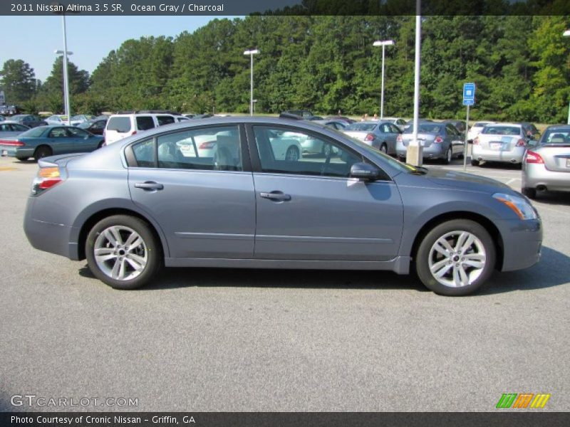 Ocean Gray / Charcoal 2011 Nissan Altima 3.5 SR