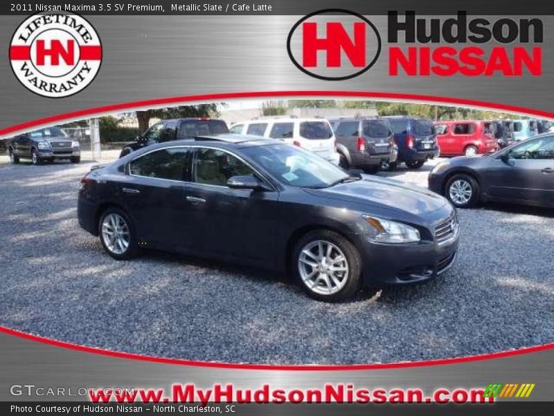 Metallic Slate / Cafe Latte 2011 Nissan Maxima 3.5 SV Premium