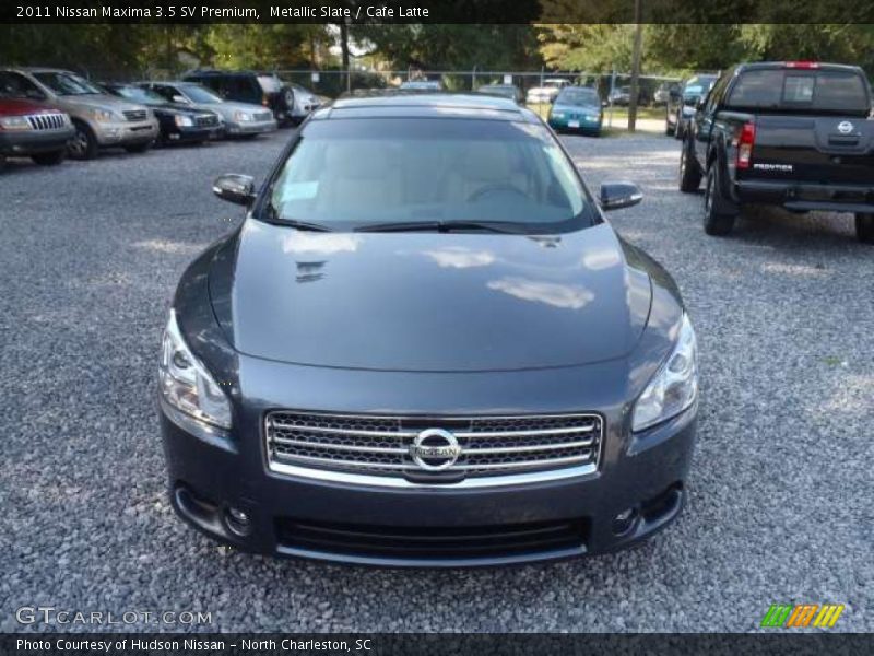 Metallic Slate / Cafe Latte 2011 Nissan Maxima 3.5 SV Premium