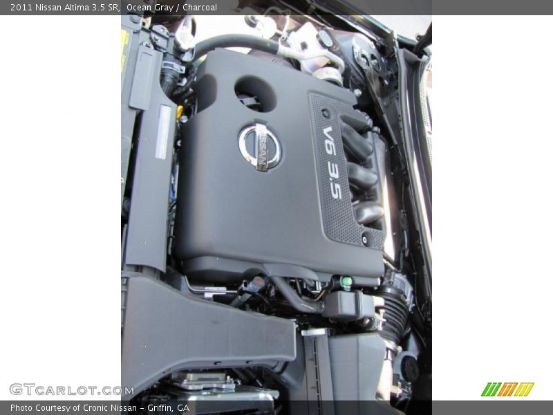Ocean Gray / Charcoal 2011 Nissan Altima 3.5 SR