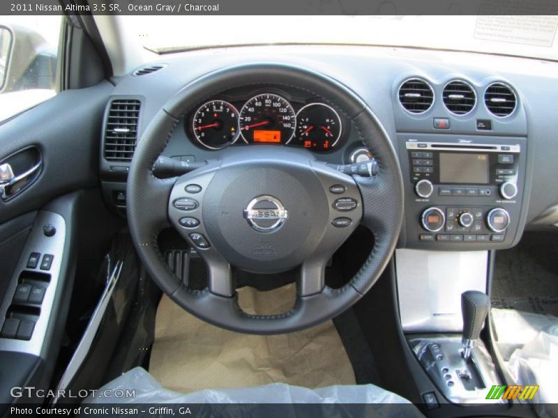 Ocean Gray / Charcoal 2011 Nissan Altima 3.5 SR