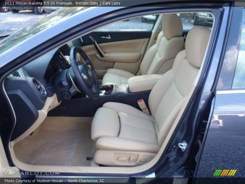Metallic Slate / Cafe Latte 2011 Nissan Maxima 3.5 SV Premium