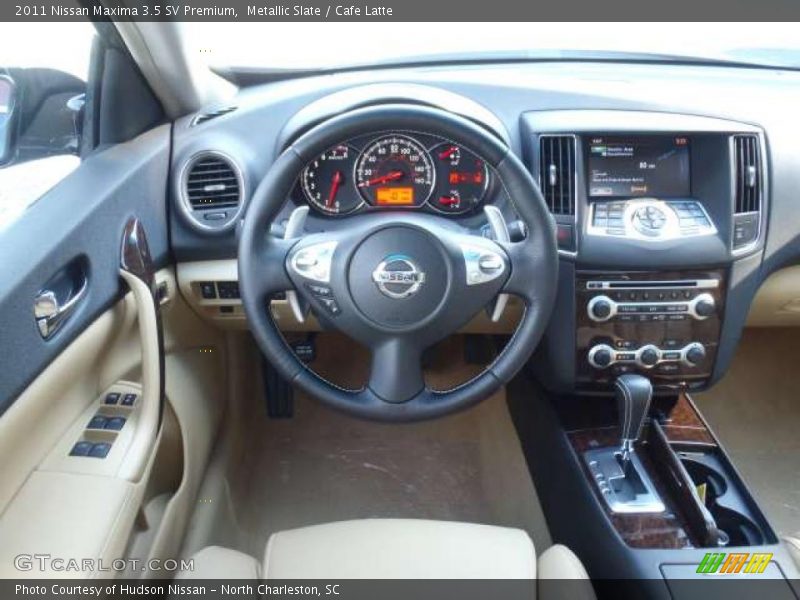 Metallic Slate / Cafe Latte 2011 Nissan Maxima 3.5 SV Premium