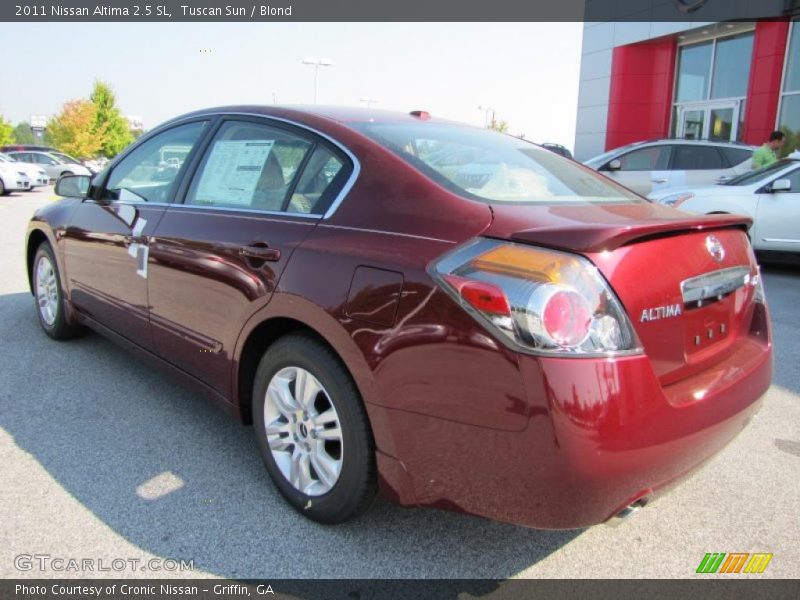 Tuscan Sun / Blond 2011 Nissan Altima 2.5 SL