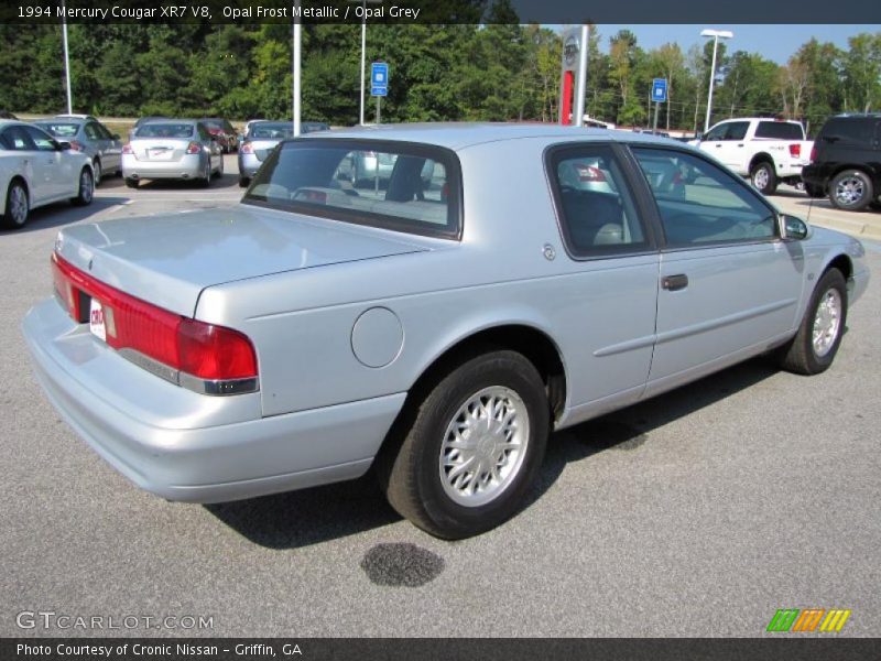 Opal Frost Metallic / Opal Grey 1994 Mercury Cougar XR7 V8