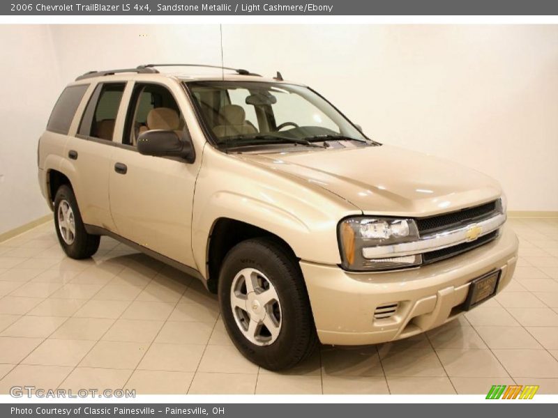 Sandstone Metallic / Light Cashmere/Ebony 2006 Chevrolet TrailBlazer LS 4x4