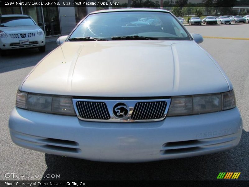 Opal Frost Metallic / Opal Grey 1994 Mercury Cougar XR7 V8