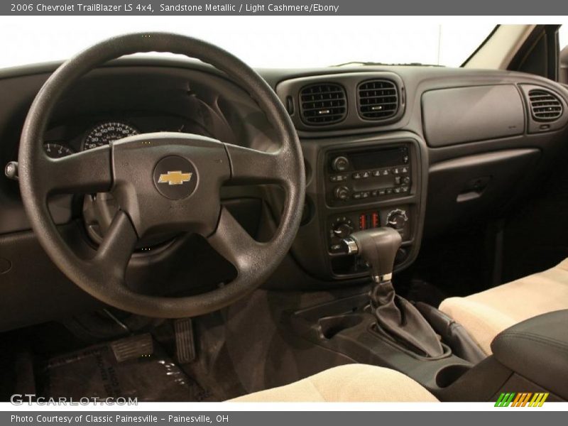 Sandstone Metallic / Light Cashmere/Ebony 2006 Chevrolet TrailBlazer LS 4x4