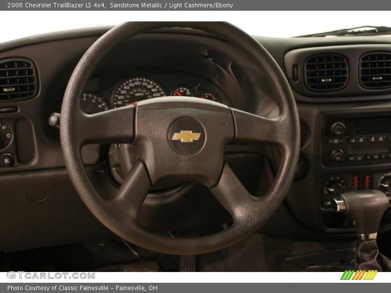 Sandstone Metallic / Light Cashmere/Ebony 2006 Chevrolet TrailBlazer LS 4x4