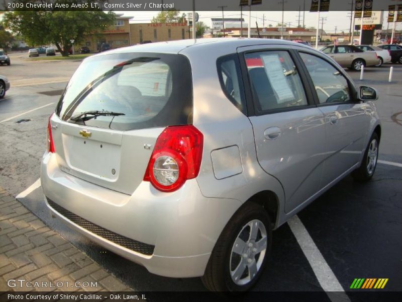 Cosmic Silver / Charcoal 2009 Chevrolet Aveo Aveo5 LT