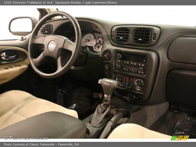 Sandstone Metallic / Light Cashmere/Ebony 2006 Chevrolet TrailBlazer LS 4x4