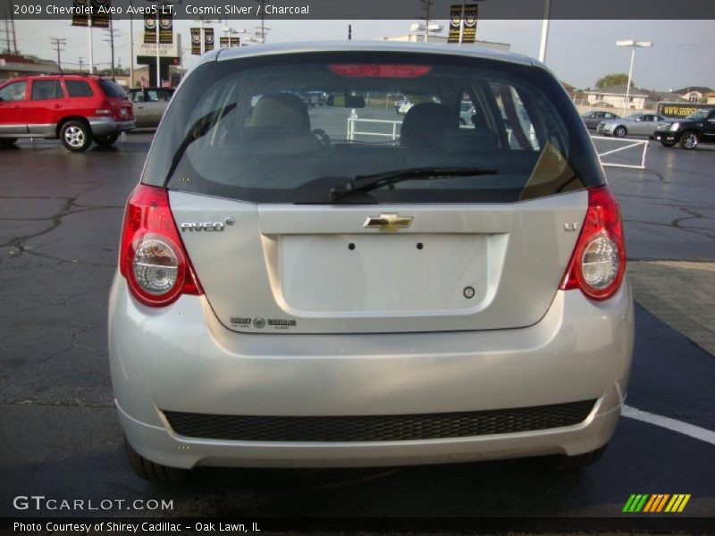 Cosmic Silver / Charcoal 2009 Chevrolet Aveo Aveo5 LT