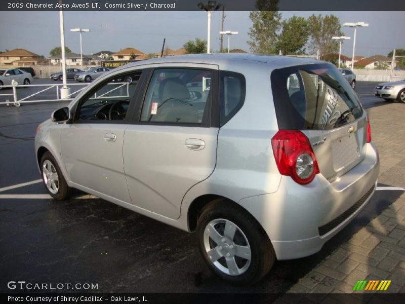 Cosmic Silver / Charcoal 2009 Chevrolet Aveo Aveo5 LT