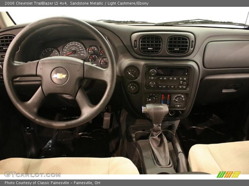 Sandstone Metallic / Light Cashmere/Ebony 2006 Chevrolet TrailBlazer LS 4x4